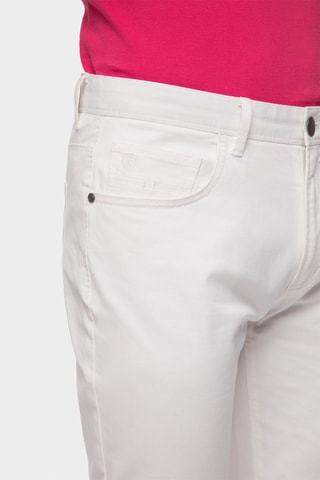 Pantalon slim - Écru