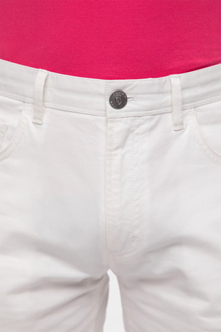 Pantalon slim - Écru