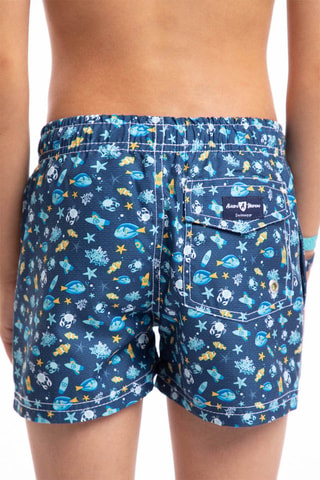 Short de bain - Bleu marine