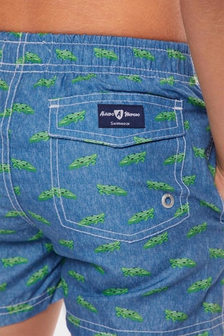Short de bain - Bleu