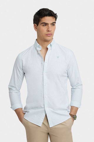 Chemise regular - Vert