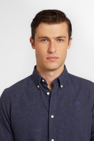 Chemise regular - Bleu marine