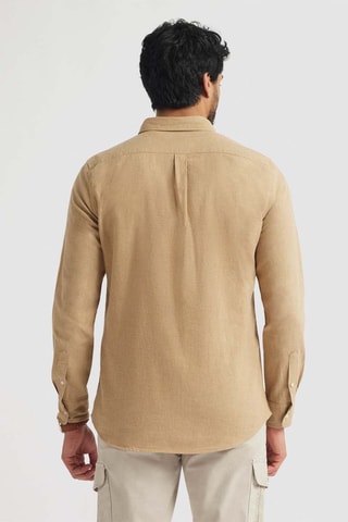 Chemise regular - Beige