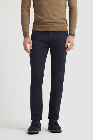 Pantalon slim - Bleu marine