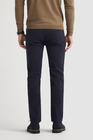 Pantalon slim - Bleu marine