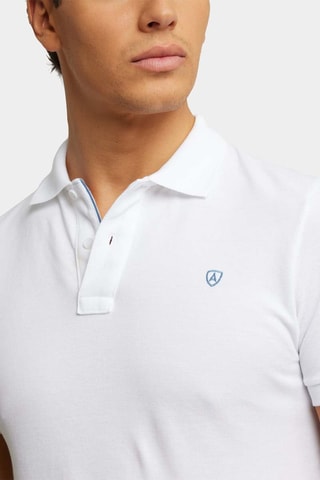 Polo regular - Blanc