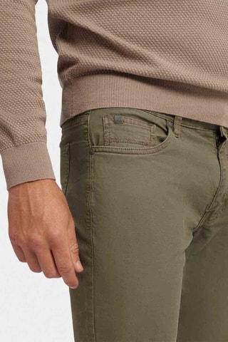 Pantalon slim - Vert