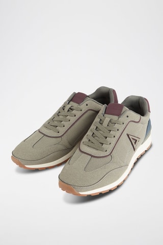 Baskets en cuir - Gris