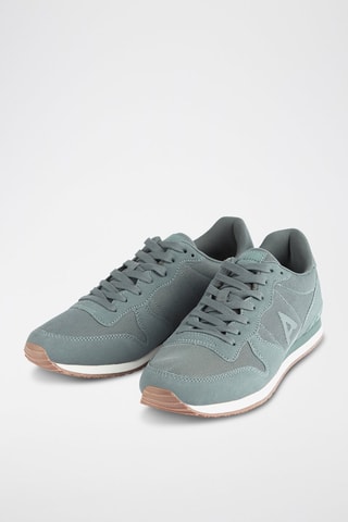 Baskets en nubuck - Bleu