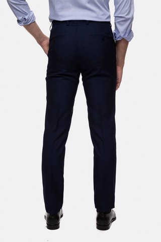 Pantalon de costume slim - Bleu marine