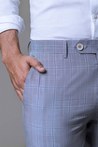 Pantalon de costume slim - Bleu marine