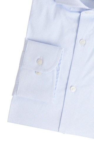 Camisa slim - Azul-celeste - Azul