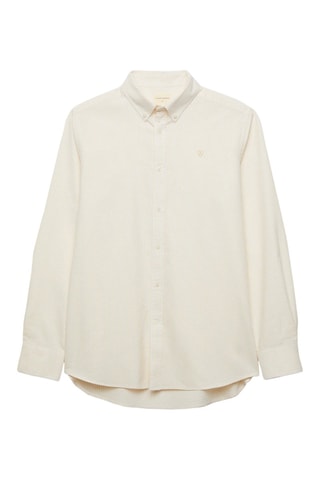 Chemise regular - Jaune