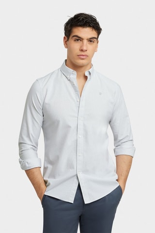 Chemise regular - Gris