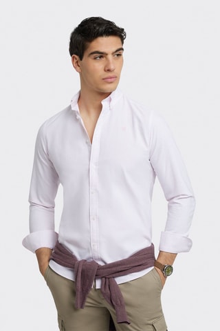 Chemise regular - Rose