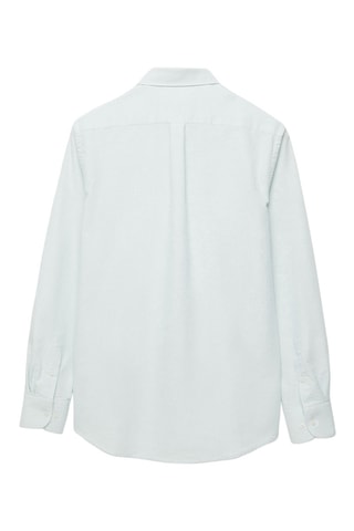 Chemise regular en coton biologique - Vert