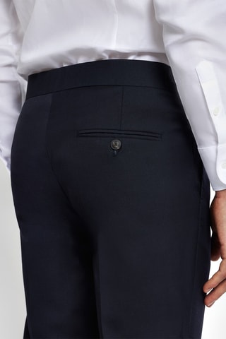 Pantalon en laine - Bleu