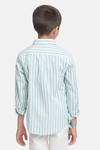 Chemise en lin - Vert