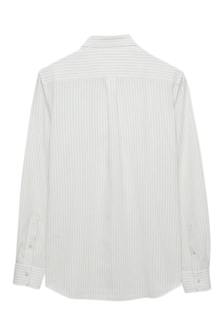 Chemise regular en lin - Beige