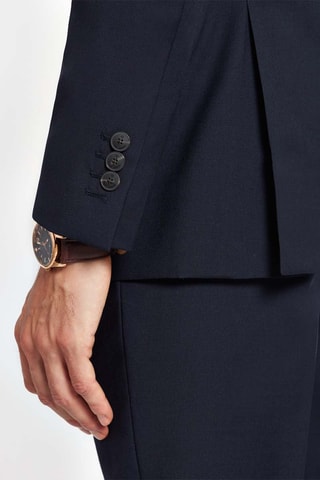 Veste en laine - Bleu