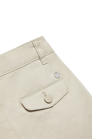 Bermuda en coton biologique - Beige