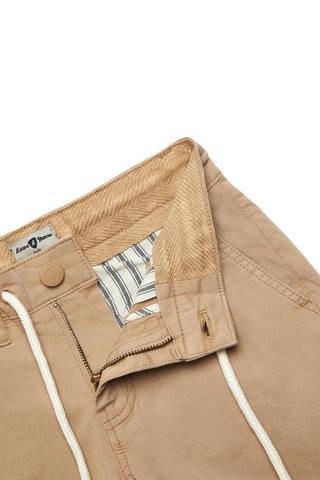 Bermuda en coton biologique - Marron