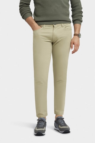 Pantalon slim - Vert