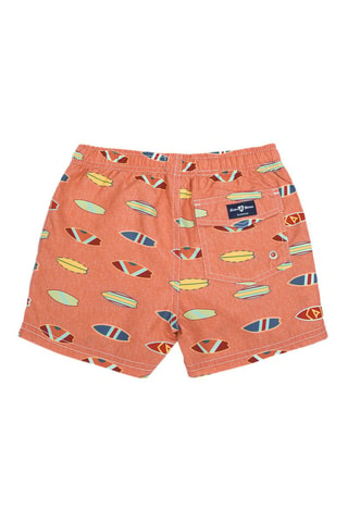 Short de bain - Corail