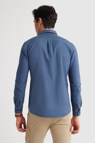 Chemise regular - Bleu