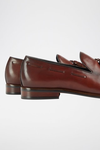 Mocassins en cuir - Marron
