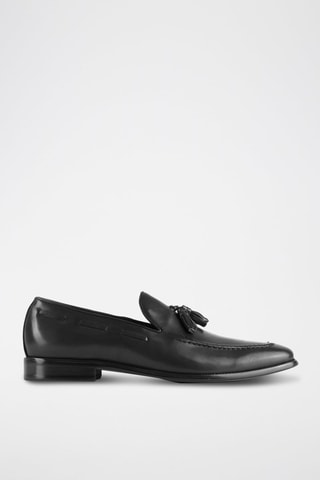 Mocassins en cuir - Noir