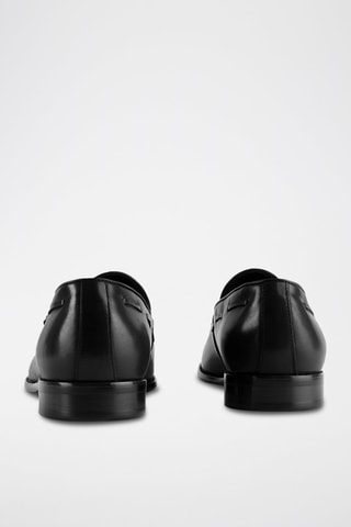 Mocassins en cuir - Noir