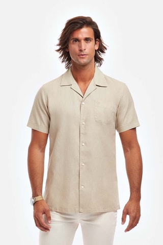 Chemise en lin - Beige