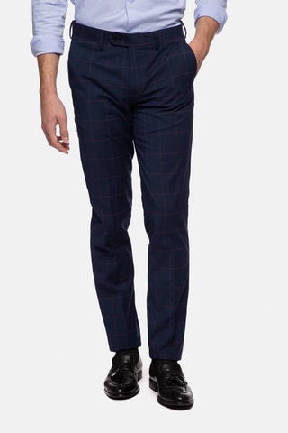 Pantalon de costume slim - Bleu marine
