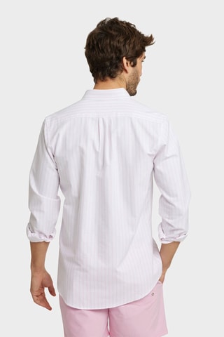 Chemise regular en coton biologique - Rose