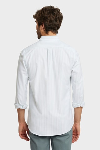 Chemise regular en coton biologique - Vert