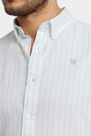 Chemise regular en coton biologique - Vert
