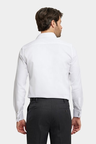 Camisa slim - Branco - Branco