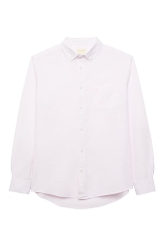 Chemise regular en lin - Rose