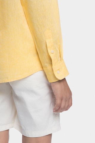 Chemise en lin - Jaune