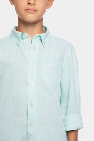 Chemise en lin - Vert