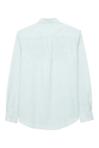 Chemise regular en lin - Bleu clair