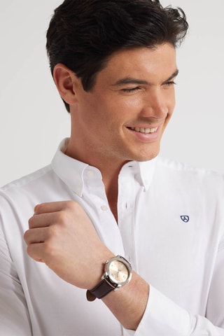 Chemise regular - Blanc