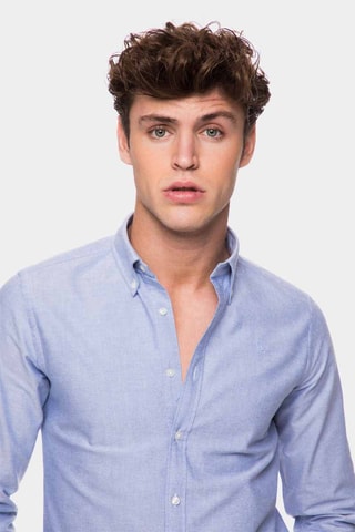 Chemise regular - Bleu