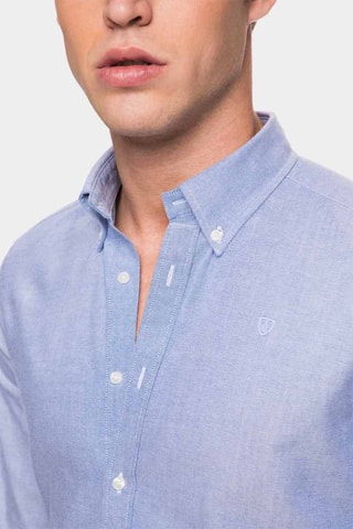 Chemise regular - Bleu