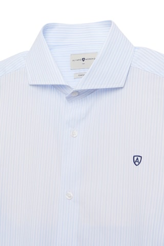 Camisa slim - Azul - Azul