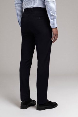 Pantalon de costume slim - Bleu marine