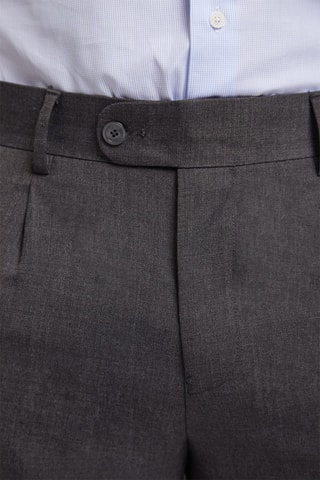 Pantalon de costume slim - Gris