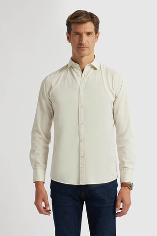 Chemise regular - Écru