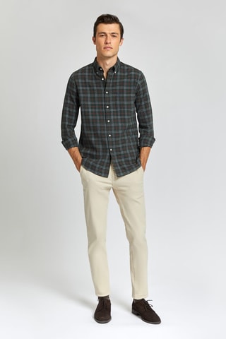 Chemise regular - Vert